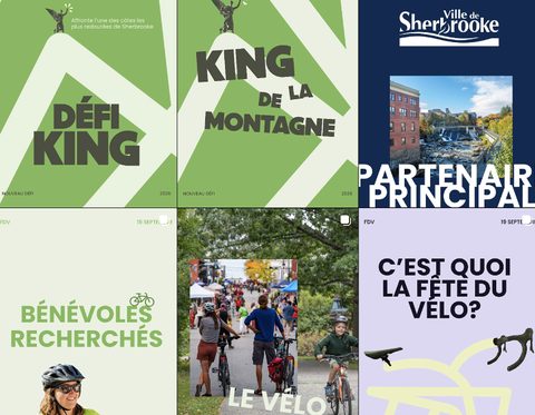 Fête du vélo — campagne visuelle