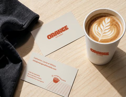 Orange Café Mobile — identité visuelle